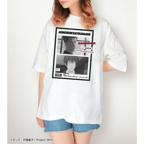 『SK∞ エスケーエイト』神道 愛之介&菊池 忠 台詞BIGシルエットTシャツユニセックス【202509再販】